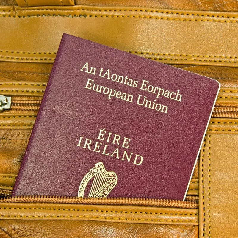 Application de photo de passeport irlandais